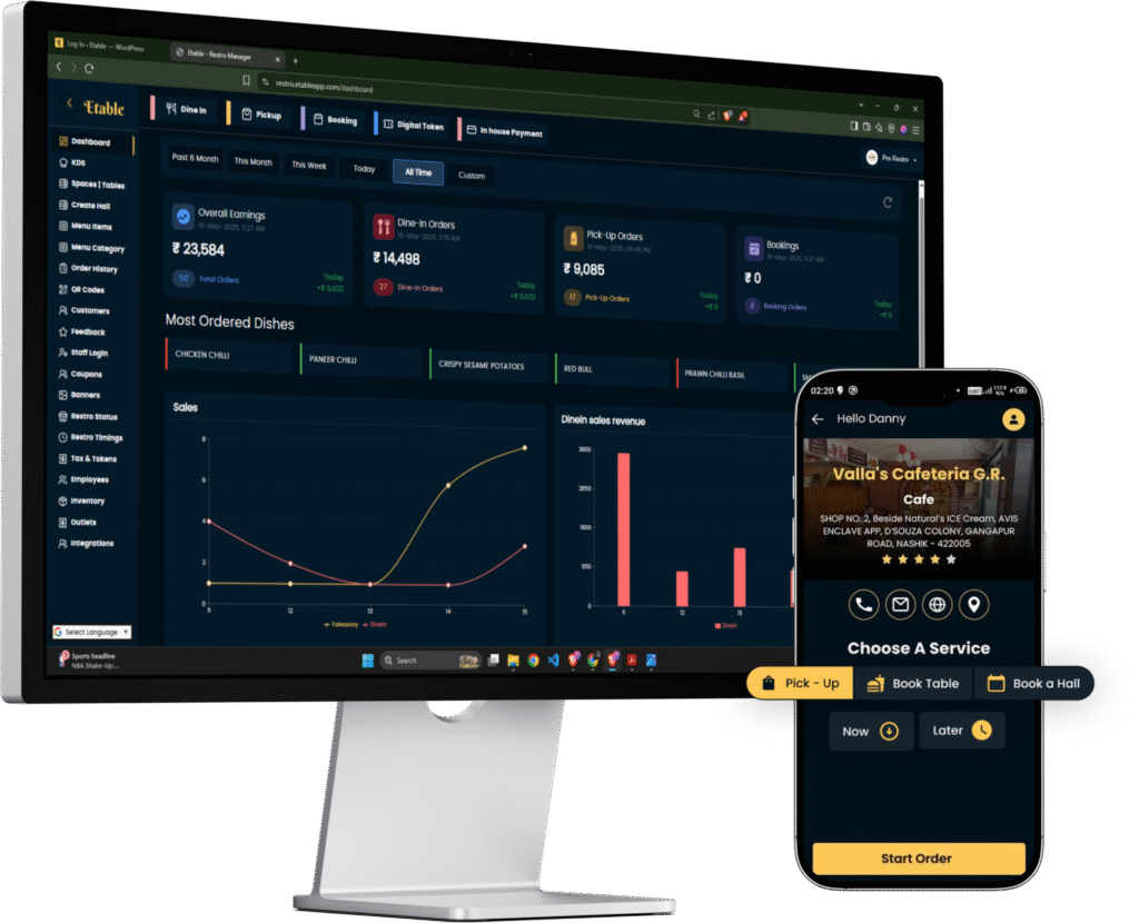 Etable project on UI/UX Design Services